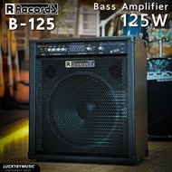 รุ่นขายดี  Records BASS AMP แอมป์เบส รุ่น B125 ขนาด 125 วัตต์ ลำโพง 15 ตู้แอมป์เบส มีช่องเสียบ Input 2 ช่อง มีปุ่มปรับเสียง (ประกันศูนย์ไทย)
