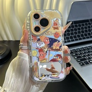 Bubble stars people Suitable for 0PP0Reno13Pro/12 Phone Case Reno11 Cartoon Findx8Pro Cute Bubble st