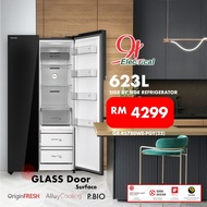 Toshiba 623L Side-by-Side Dual Inverter Refrigerator GR-RS780WE-PGY(22)