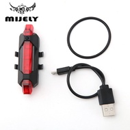 bike light bicycle light Usb Rechargeable Bicycle Warning Tail Light Bicycle Tail Light Outdoor Ridi