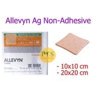 Allevyn Ag Non-Adhesive แผ่นแปะแผลกดทับ ไม่มีขอบกาว (ราคาต่อ 1 แผ่น)