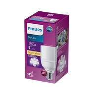 หลอดไฟ LED 15 วัตต์ Warm White Philips LEDBRIGHT T70