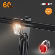 # Baijia Yipin # Linkbest 60 Lux ไฟหน้า Led ไฟจักรยานกันน้ำ Ipx6 6V-58V สำหรับ Ebike Escooter ด้านหน้าด้านหลังอุปกรณ์จักรยาน