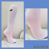 現貨Asics 亞瑟士 Classic white knee height socks 白色長筒 (Size: 19 - 24 cm) $30/1