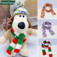 POKERFACE Dollhouse Miniature Knitting Scarf Ornament DIY Dolls Clothing Accessories Dress Up for Bi