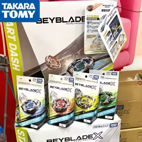 Original Takara Tomy Exploding Gyroscope X-Generation CX01 UX02 BXG11 BX22 Defense Launcher Set Toys