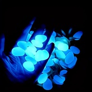 100Pcs/bag, Luminous Stone, Landscape Flower Pot And Fish Tank Beautification Decorative Stone 1cm (