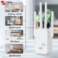 TOBIE Wi-Fi Signal Amplifier, 300Mbps Router WiFi Amplifier, Network Amplifier US Wireless EU WIFI R