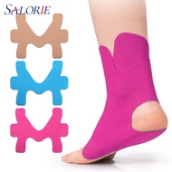 Salorie 5pcs Kinesiology Wrap Tape for Ankle Breathable Athletic Tape Elastic Sports Strips Prevent 