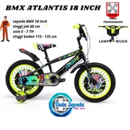 [✅Promo] Sepeda Anak Laki Laki Bmx 18 Inch ( 5 - 7 Tahun ) Atlantis