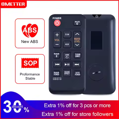 New AH59-02710A AH59-02710B Remote Control for Samsung Sound Bar HW-J250 HW-J250/ZA HW-JM25 HW-JM25/