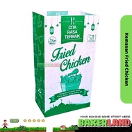 HIJAU Green Fried Chicken Packaging Fried Chicken Bag/ Fried Chicken Paper Bag/ Fried Chicken Wrap/