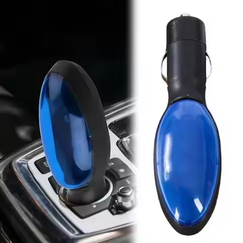 12 V Plug And Play Plug-and-Play Fuel Saver Universal Fit Portable Gas Saver Device Blue Fuel Saver 