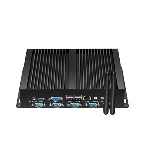 Inter i5-3317U 1037u/2117u Industrial Mini PC Support Win XP LINUX Pfsense Computer with 4xRS232 4xU