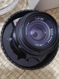 ［徠卡M系］極新淨Madler 7-elements 七枚玉35mm f2 鏡頭黑漆鋁版 for Leica M9 M10 M240 M11