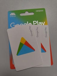 8折收 Google Play Gift Crd 禮品卡
