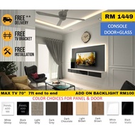 🔥 [FREE INSTALL &amp; BRACKET TV] 🔥 KABINET TV GANTUNG WALL MOUTING,RAK TV,ALMARI TV, MODEN CONCEPT MAMPU BELI RM1449 🔥