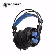 【鳥鵬電腦】SADES 賽德斯 SA-904S Locust Plus 狼蝗 RGB電競耳麥 USB 線控 立光公司貨