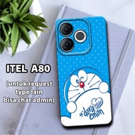 CC23 Flexible rubber softcase/ for ITEL A80 Cartoon Motif/ ITEL A80/case ITEL A80/silicon ITEL A80/c