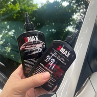 Quá Hời Combo Chai Xi Xóa Xước Và Sáp Đánh Bóng 3Max - Tặng Khăn Lau Và Mút Chuyên Dụng - Xóa xước Đ