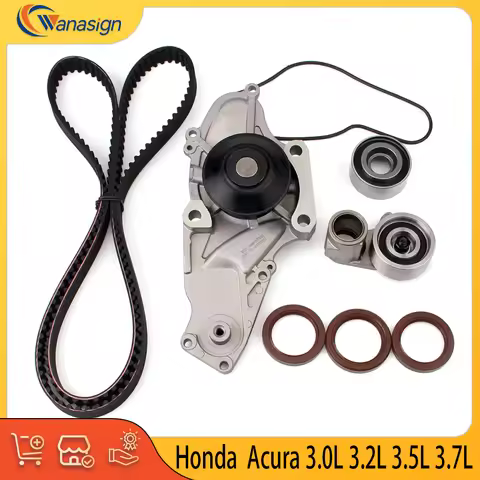 ENGINE PARTS Timing Belt Kit Water Pump for Honda Acura 3.0L 3.2L 3.5L 3.7L V6 VTEC SOHC 3.0 3.2 3.5