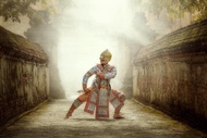 Dancing in Masked Khon Hanuman Thailand Photo Photograph Cool Wall Decor Art Print Poster