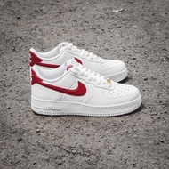 Nike Air Force 1 White Team Red