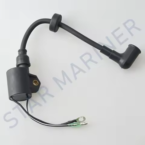 6H5-85570 Ignition Coil For Yamaha Outboard Motor 2T 40HP 48HP 50HP 2 Stroke 3 Cylinder L3 6H5-85570