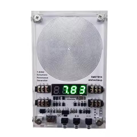 4CH With Acrylic Shell 7.83 Schumann Resonance Optimized Version 0.01-10000Hz High Accuracy Pure Sin