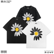 TISSATSU GDR DAISY Oversize Washed T-Shirt Kpop Washing T-Shirt/ GDR-1/