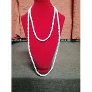 Rantai Mutiara Air Tawar Asli(original freshwater pearl)1 Layer dan 2 Layer