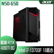 ACER 宏碁 Nitro N50-650 - i7 處理器 / 16G記憶體 / 1T + 1T SSD / RTX4060Ti顯卡 / Win11 (UD.E3GTA.00M)