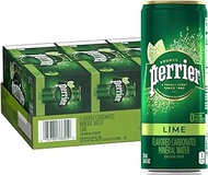 PERRIER Lime Sparkling Mineral Water 250ML X 30 (CANS)