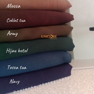 BISA COD CADAR MAKASSAR NIQOB TERMURAH BANDANA PONI SIFON SILKY JETBLACK SIFON SILKY WARNA