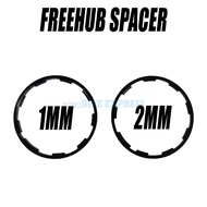 CASSETTE FREEHUB SPACER 1MM 2MM