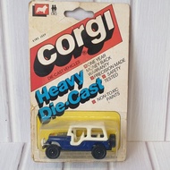 Diecast CORGI E183 Jeep swanse Great Britain 1983