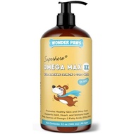 Wonder Paws Fish Oil for Dogs - Omega 3 for Dogs from Alaskan Salmon, Cod &   Krill Oil - EPA DHA Fa
