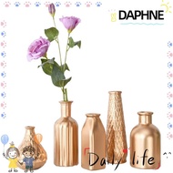 DAPHNE Gold Glass Vase Nordic Retro Glass Vase Modern Flower Bottle