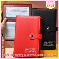 1Pcs A6 Cover Loose-leaf Cash Organizer, High-capacity Financial Planner With 20 Base Inserts, For E