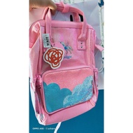 Original Smiggle Backpack Pink glitter