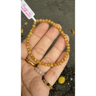 (4-4,3mm) Rich blonde hair, thick, metallic hair