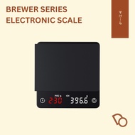 NUDO LAB Brewer Series Smart Precision Electronic Scale - BeansBrown