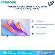 Hisense 50" / 55“ / 65" 4K Smart UHD A7Q Series TV 50A7Q / 55A7Q / 65A7Q - HDR