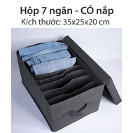 Hộp đựng quần áo chia ngăn Living C túi đựng quần áo khay xếp quần áo gọn gàng