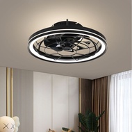 ST-🚢Direct Ceiling Fan Bedroom Dining Room Ceiling Fans Low Floor Mute Variable Frequency Simple Living Room Fan HL2Y