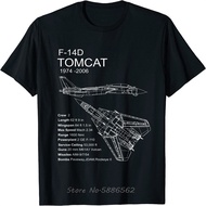 F169 F-14 Tomcat F14 Aircraft Airplane Blueprint Schematic Men Women T-Shirt Unisex Cotton Fitness T