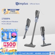 Simplus 3/11 In 1 Vacuum Cleaner Portable Vacuum Cleaner Ultra Quiet 16000Pa Strong Suction Handheld