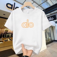 Alo's T-Shirt New Trend | 100% Cotton Casual Streetwear for Men & Women