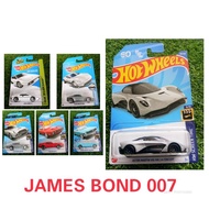 HOT WHEELS 2015-2022 JAMES BOND 007 HW SCREEN TIME ASST ASTON MARTIN VALHALLA