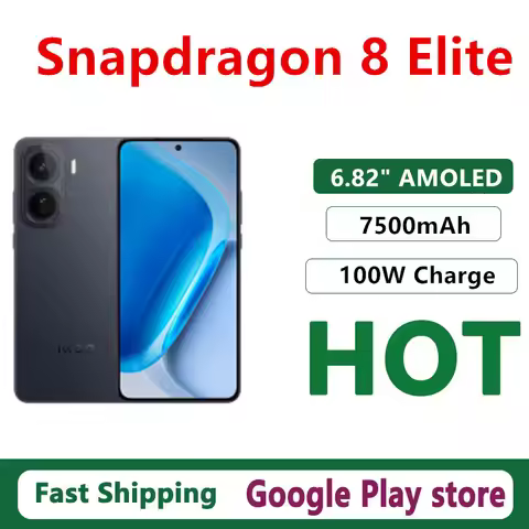 Original Vivo Iqoo Neo 11 Mobile Phone Snapdragon 8 Elite Android 16.0 OTA 6.82" AMOLED 144HZ 50.0MP